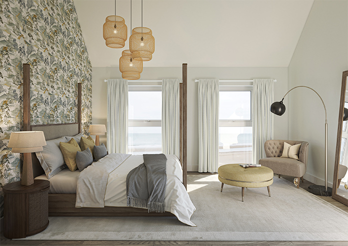 Laurel Stripe, Heritage - Made to Measure Curtains - Image 14